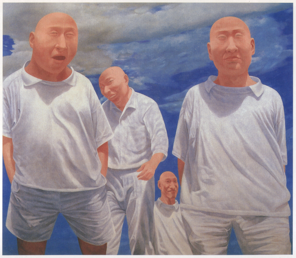 Series 2 No. 6, Fang Lijun, 1991-92, oil on canvas, 200 x 230 cm